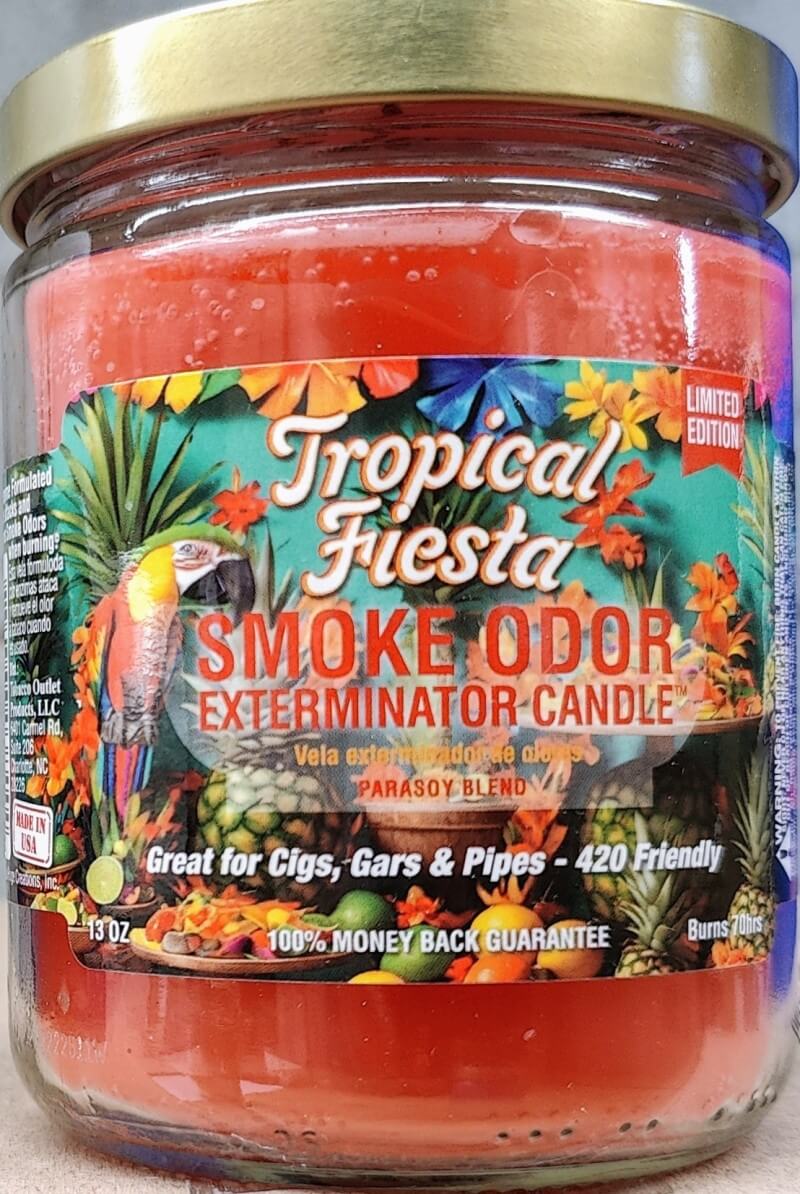 Southland Trade Smoke Odor Exterminator Candle Tropical Fiesta 13oz